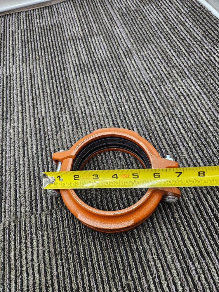 SCI 4” Rigid Coupling UL/FM 65LR Orange