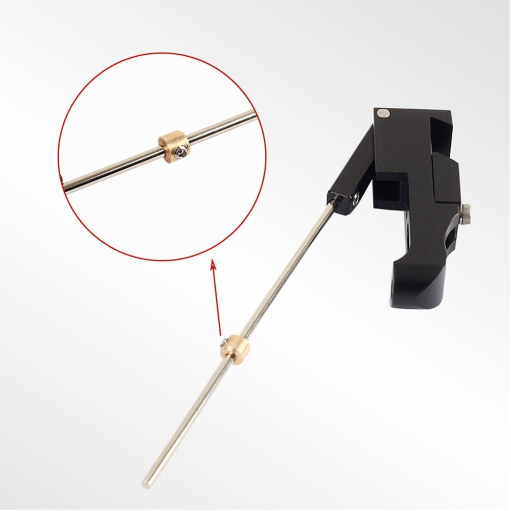 Recurve Bow Accessory Adjustable Clicker with Magnetic Suction Feature