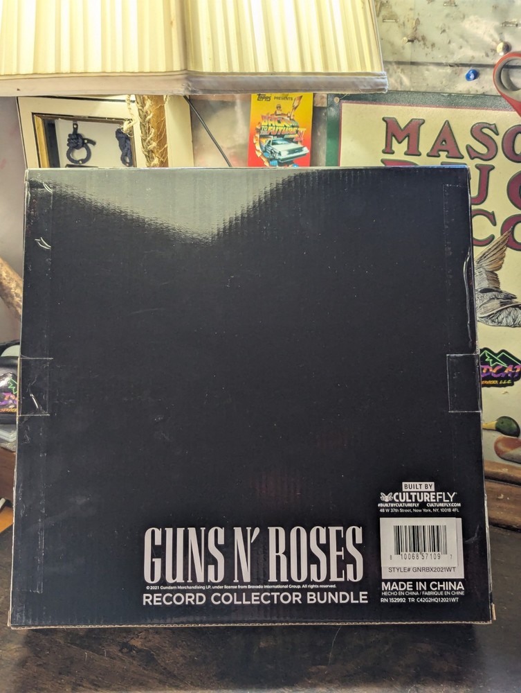Guns N’ Roses Record Collector Bundle ~ 5 Collectibles (Does NOT Include Record)