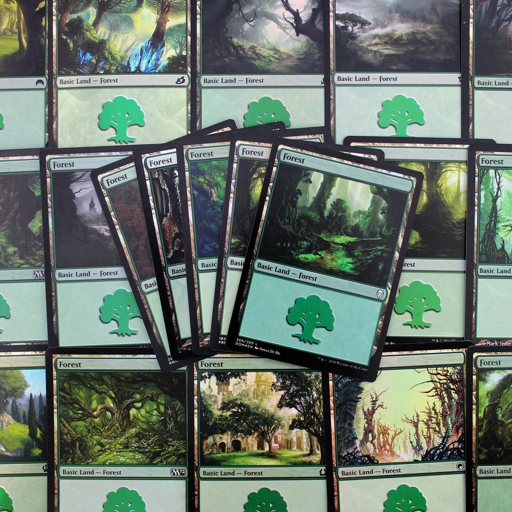 MTG Basic Land Pack (Magic The Gathering) - 25 Basic Forests