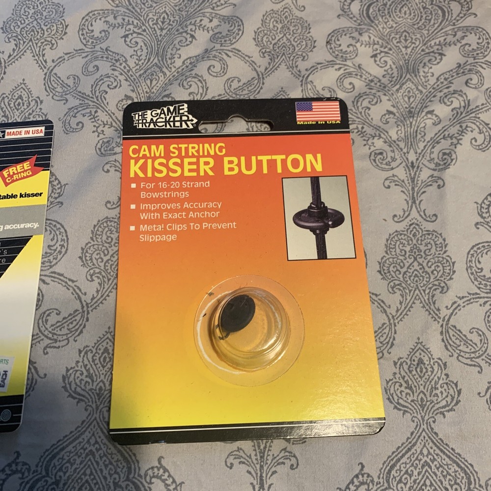 Saunders - Kisser Button - Kiss X - 1/2"-2404 game tracker cam string button