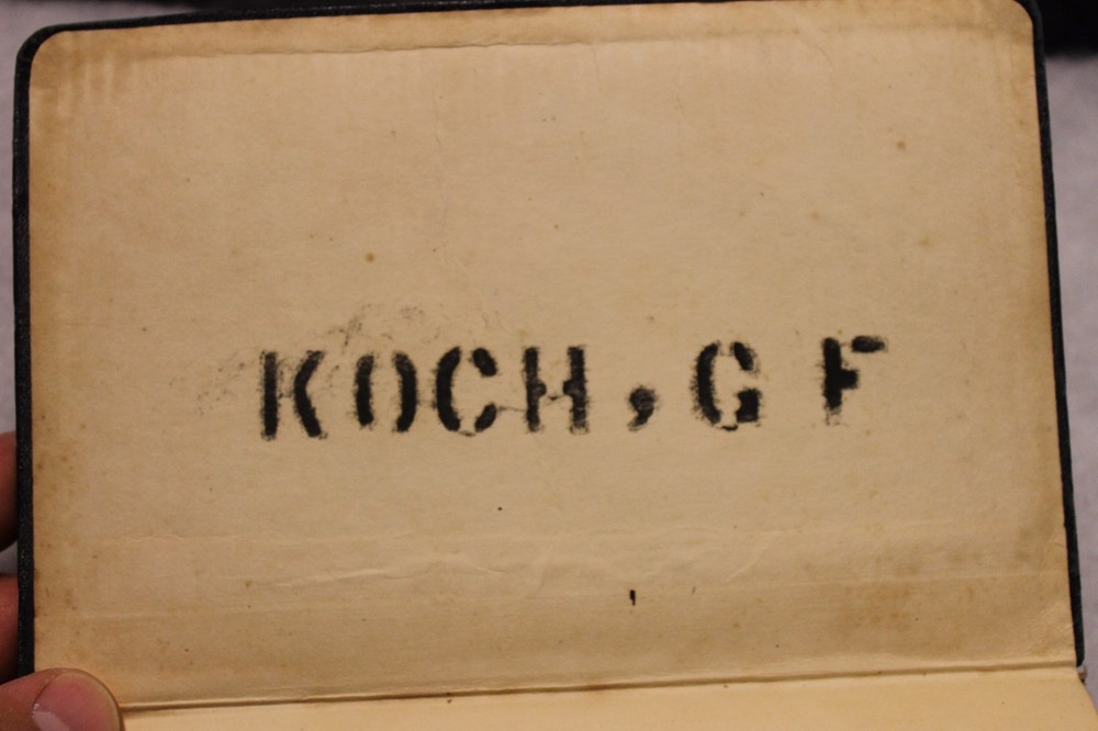 Original Early WW2 U.S. Navy "The Blue Jackets'' Book, Named & 1940 dated