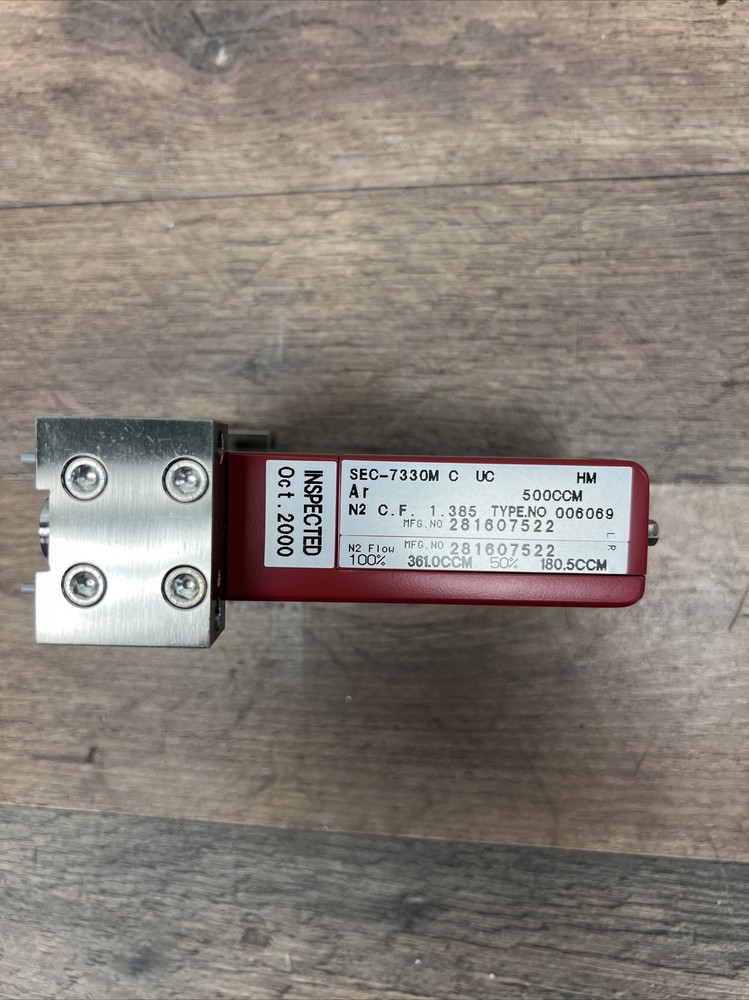 SEC-7330M Mass Flow Controller 500 CCM Ar
