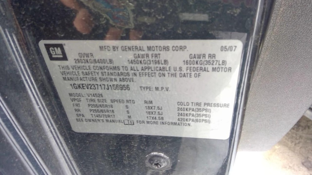 Used A/C Selector Switch fits: 2007 Gmc Acadia front automatic opt CJ2 Grade A