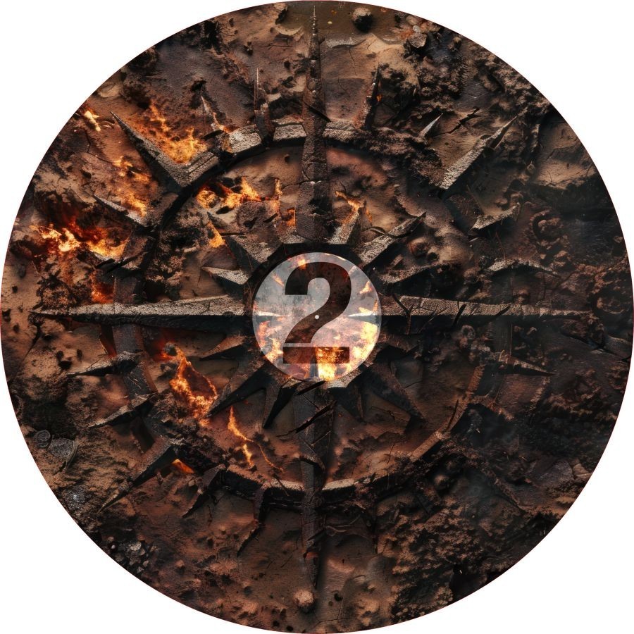 Objective Markers Set - 7.57" - Infernus - Compatible w/ Warhammer 40K
