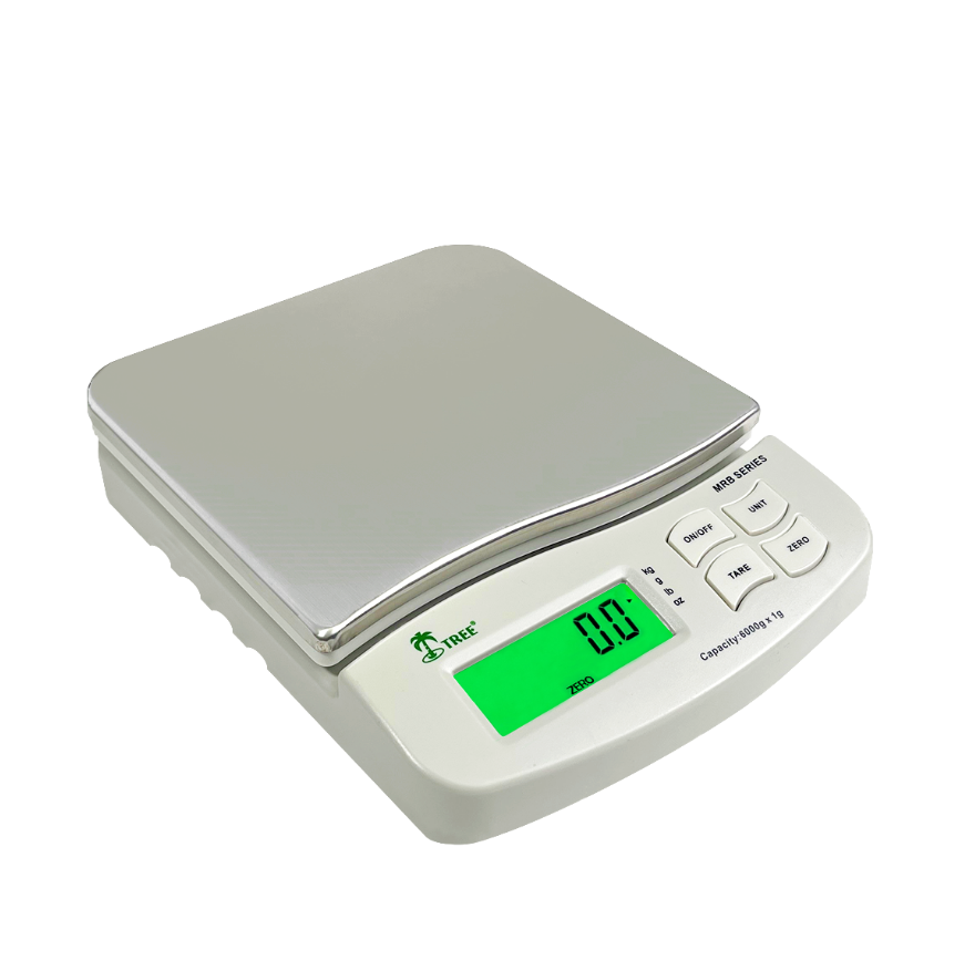 Compact Digital Bench Scale 6000g x 1 Gram Mid Resolution Balance Tree MRB-6000