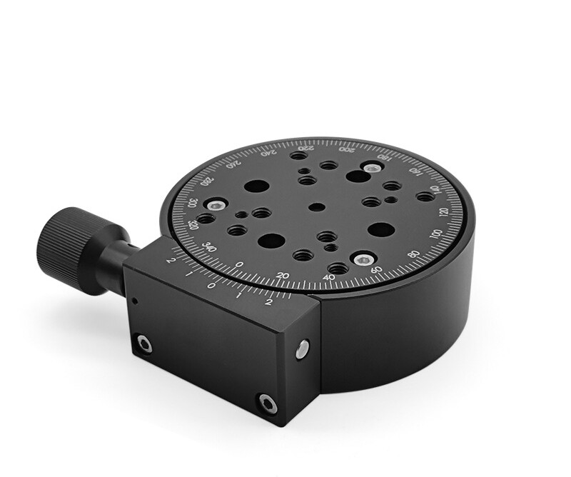Manual Rotary Displacement Table Precision Table Angle Adjustment Rotary Table