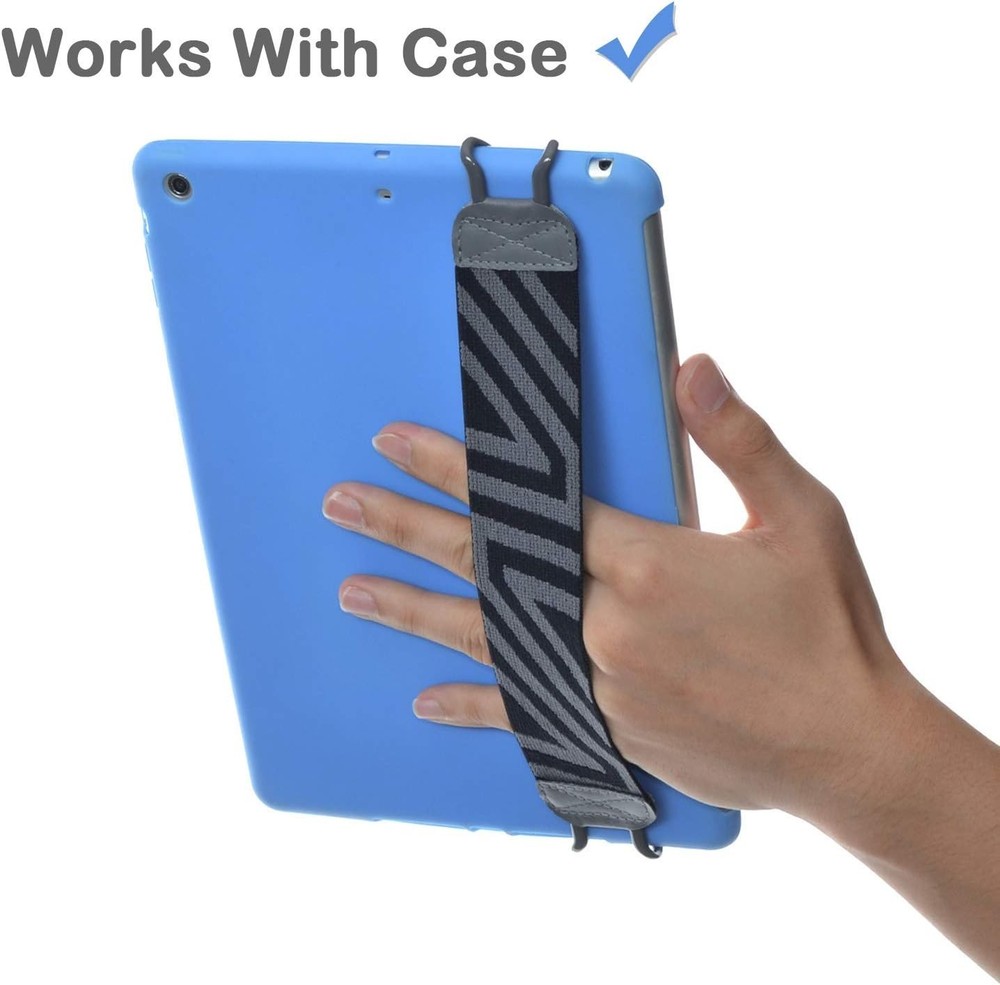 Security Hand Strap Holder with Silicon for Tablets, Compatible with Ipad P