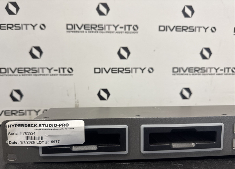 Blackmagic Design Broadcast Deck HyperDeck Studio Pro