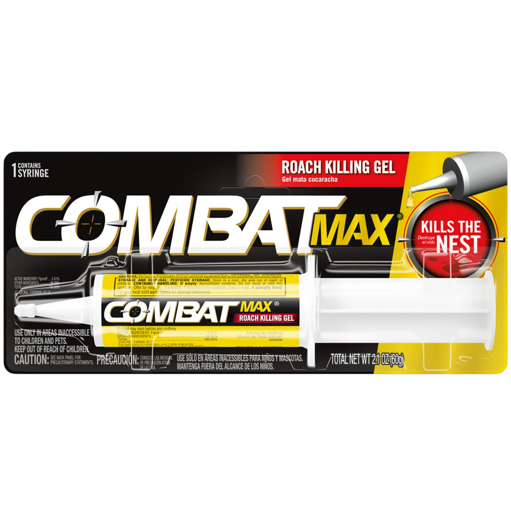 2 PACK - COMBAT MAX Roach Insect Killer Gel 60g - FAST Shipping