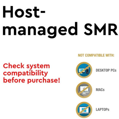 Host Managed SMR Seagate Exos X20z 20TB ST20000NM001J 7.2K RPM SATA 3.5"