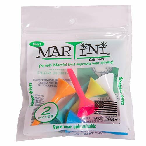 Martini Unbreakable 2 Golf Tees by Pro Active