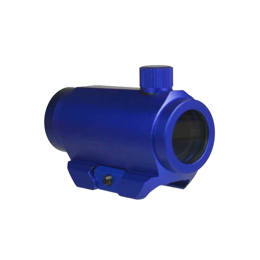 New Compact Mini Red and Green Dot Sight Weaver 1 Bolt Mount Anodized Blue
