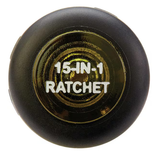 Klein Tools 15-in-1 Multi Bit Screwdriver, Ratcheting