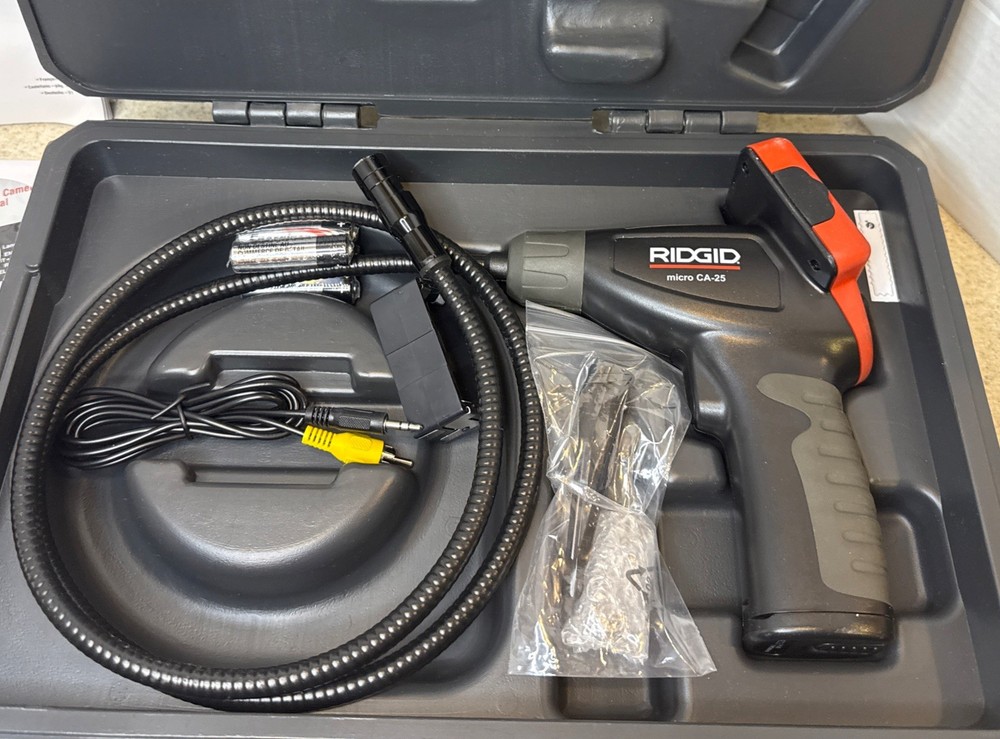 RIDGID CA-25 Micro Visual Inspection & Diagnostic Handheld Camera w/ 2.7 in .