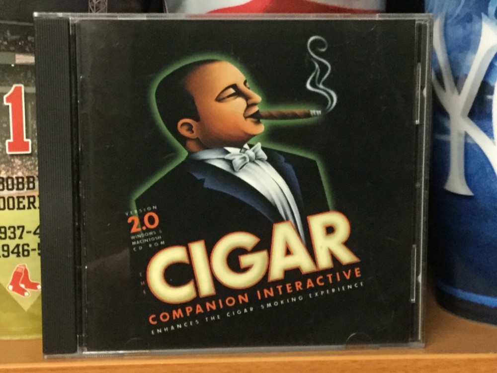 Cigar Companion Interactive 2.0 (PC and Mac, CD-ROM) Inroads Interactive - 1997