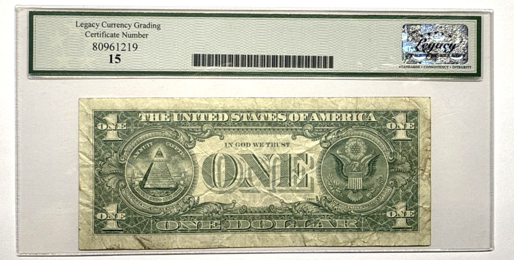 LEGACY 15 INVERTED OVERPRINT ERROR 5031B