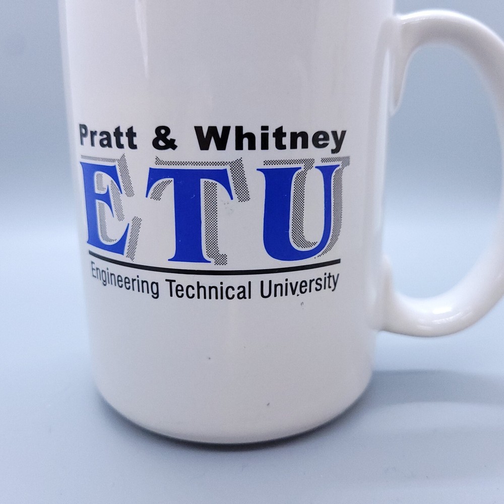 Pratt & Whitney Engineering Technical University ETU Mug LINYI M Ware Ceramic