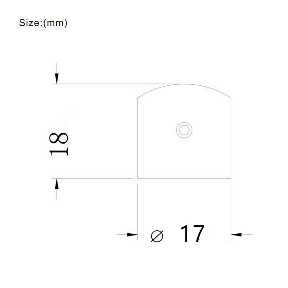 Electric Guitar Volume Tone Control Dome Knobs Metal Potentiometer Caps 3 Pack