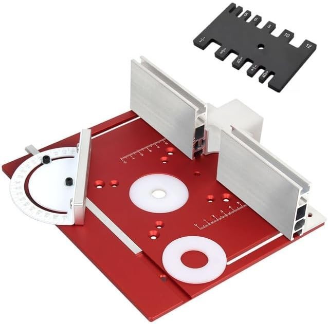 Router Table Insert Plate, Multifunctional Trimming Engraving Table, Aluminium I