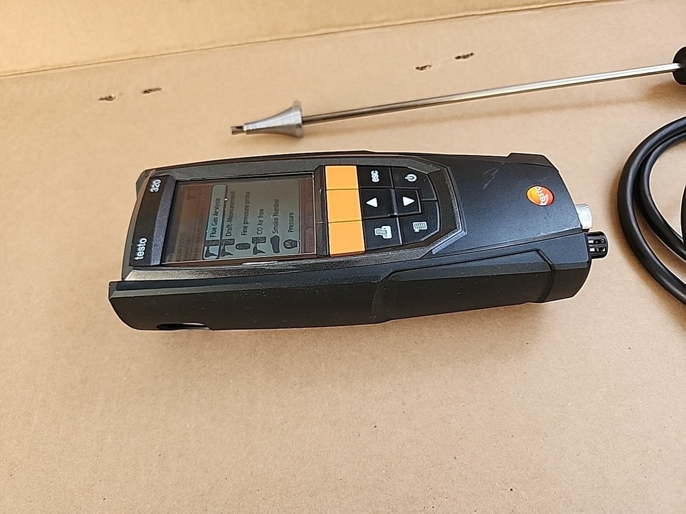 Testo 320 Flue Combustion Gas Analyzer