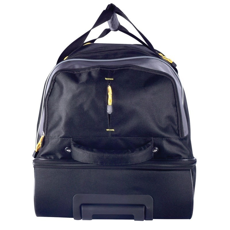 36" 2-Section Drop-Bottom Rolling Duffel Telescopic Handle Rolling Extra Large