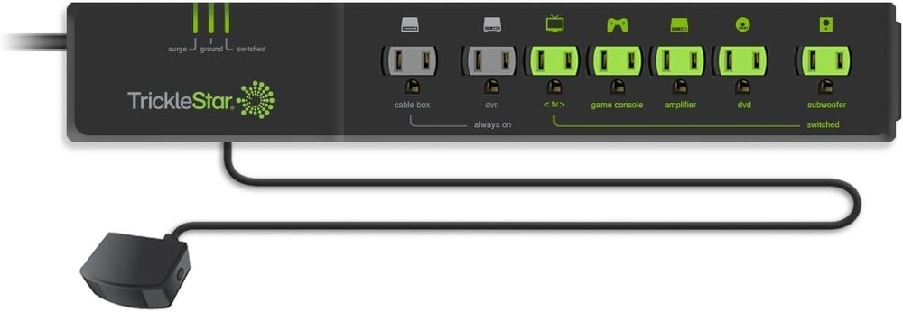 7 Outlet Advanced Powerstrip+, Multi-Sensor, Save Energy, Reduce Power Consumed