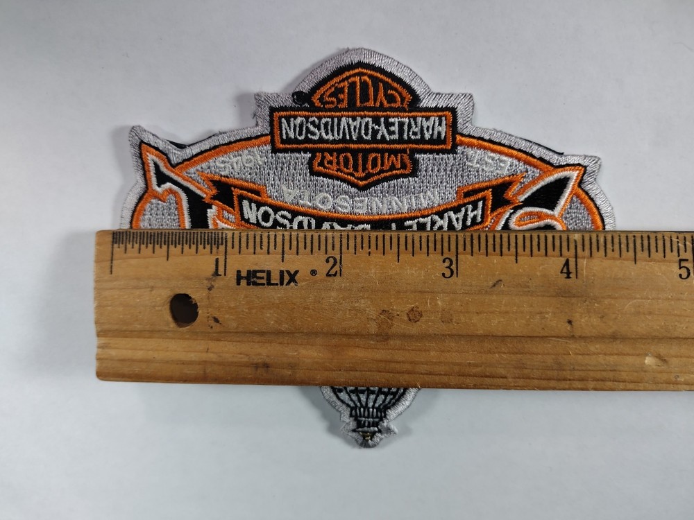 St. Paul Harley-Davidson Minnesota Patch Hook & Loop Backing