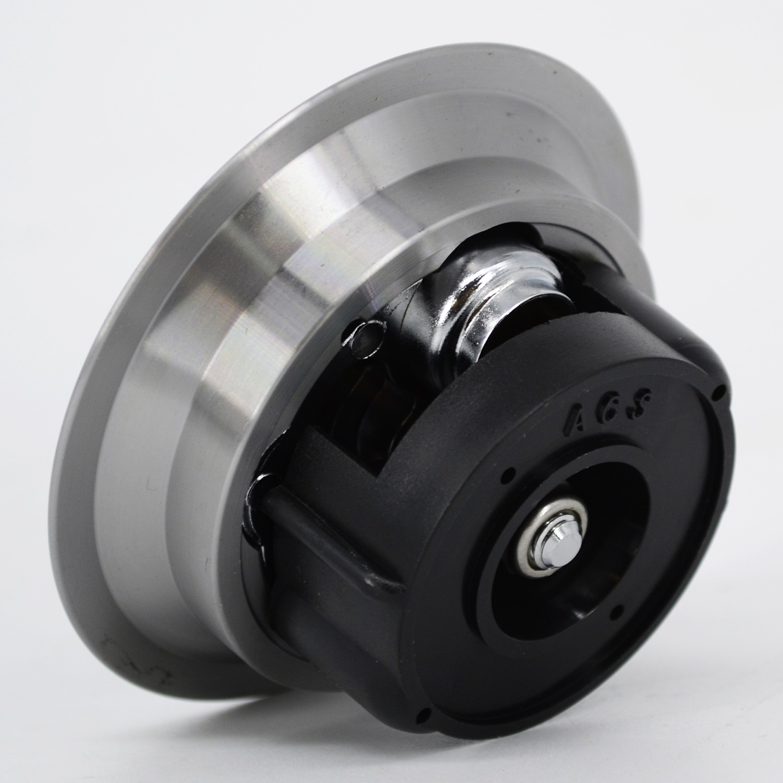 Pair Chrome Gas Caps Aircraft-Style Weld-In Locking Vented & Non-vented Set