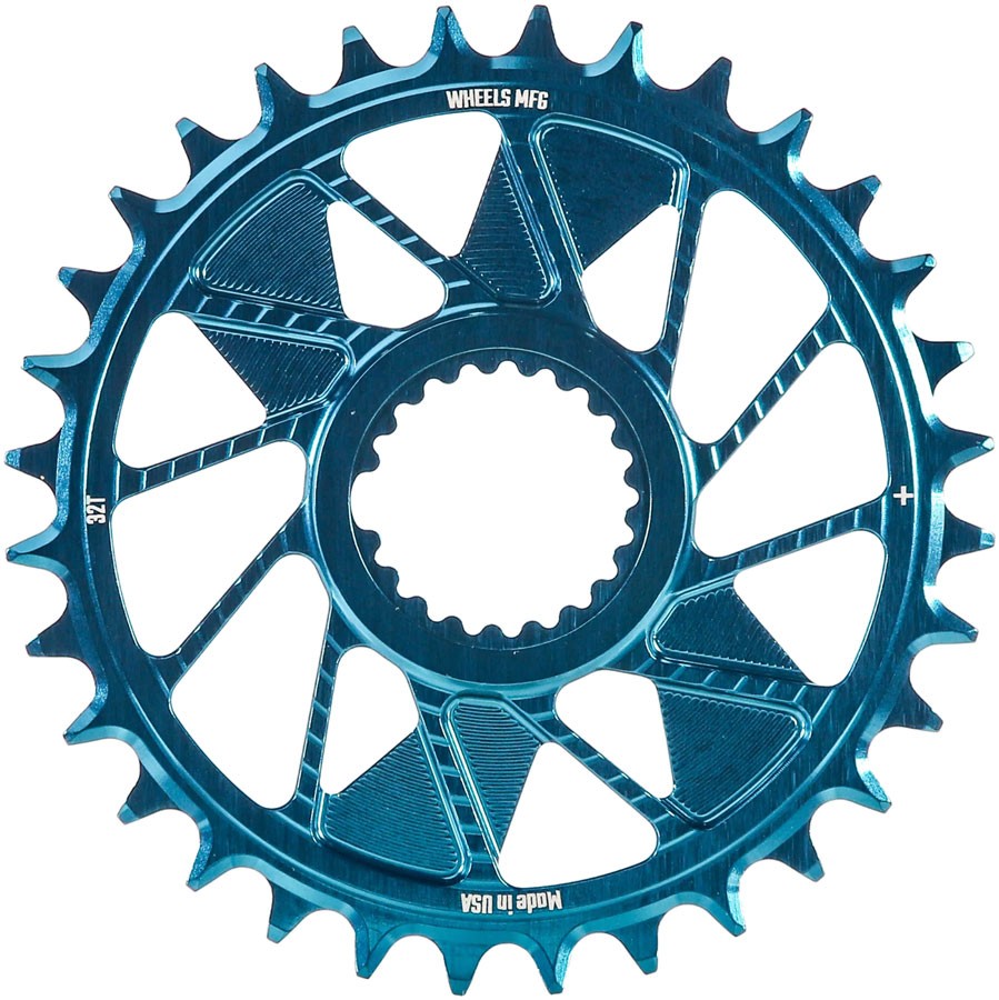 32T Direct Mount Chainring - 7075 Aluminum, Hyperglide+ Compatible, 1.5mm