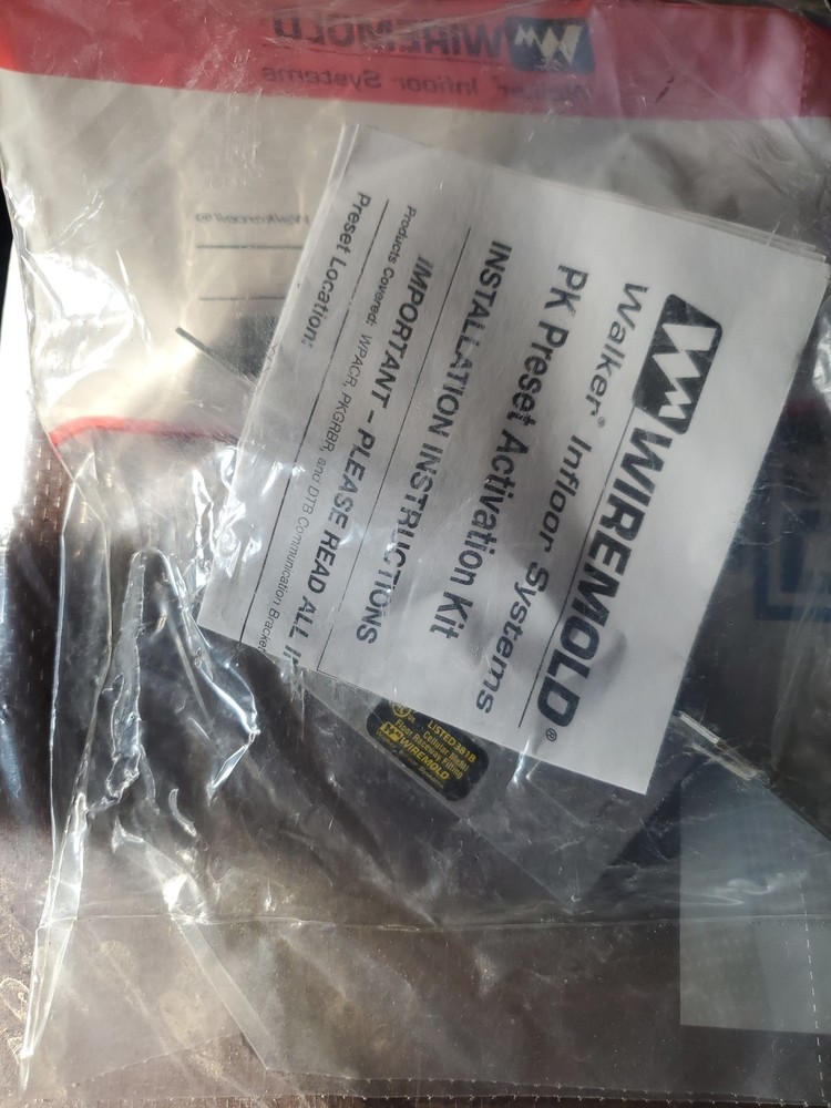 WIREMOLD DTB-2-4TKO DATA BRACKET 4RJ/KO