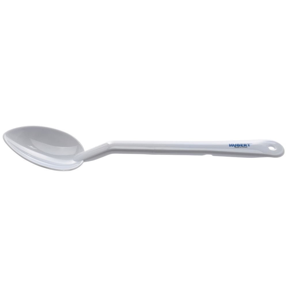 HUBERT® Serving Spoon Solid White Polycarbonate - 13"L