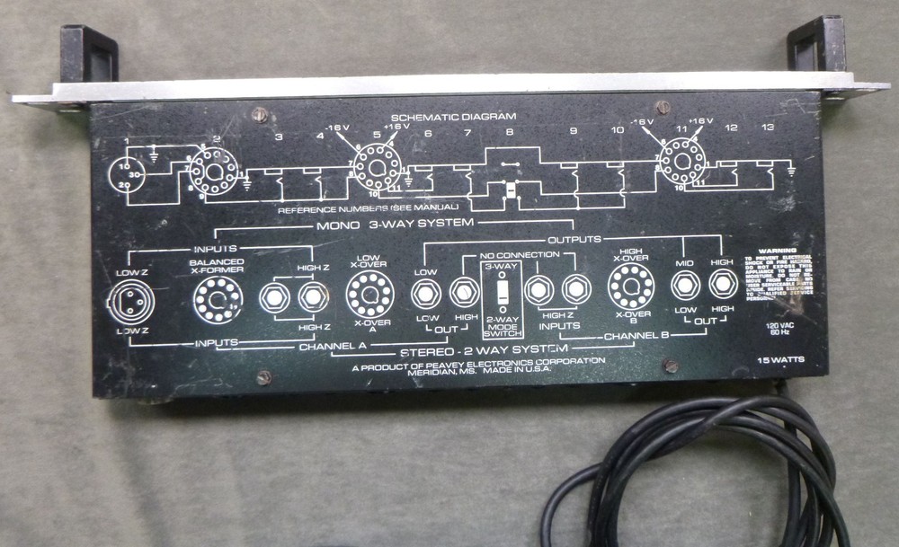 Peavey ECM (Electronic Crossover Mainframe)