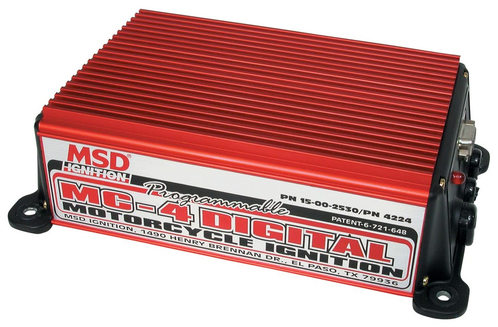 MSD 4224 Programmable MC-4 Motorcycle Ignition