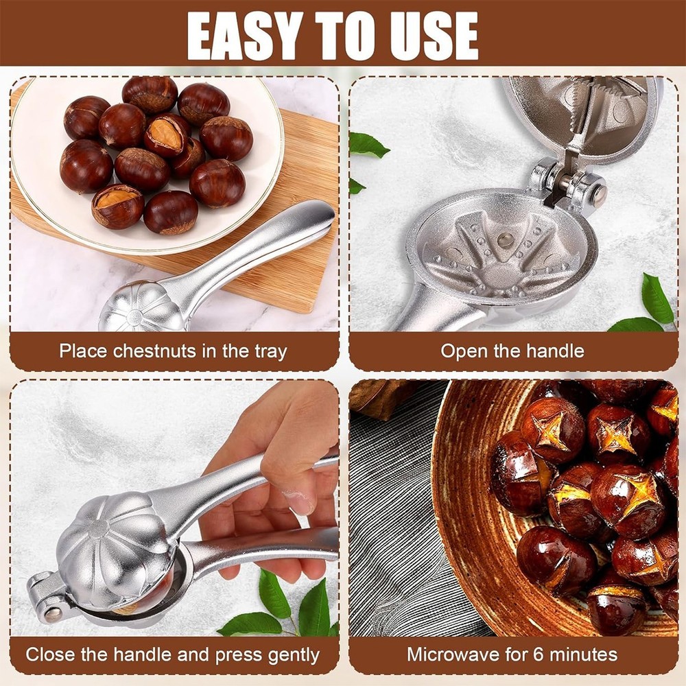 Chestnut Cutter Tool Kitchen Manual Nut Cracker Walnut Cutter Tool ..