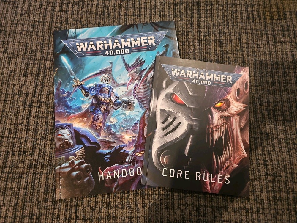 Warhammer 40000 Core Rules. 10th Edition Mini Rulebook, Ultimate Starter Set 40k