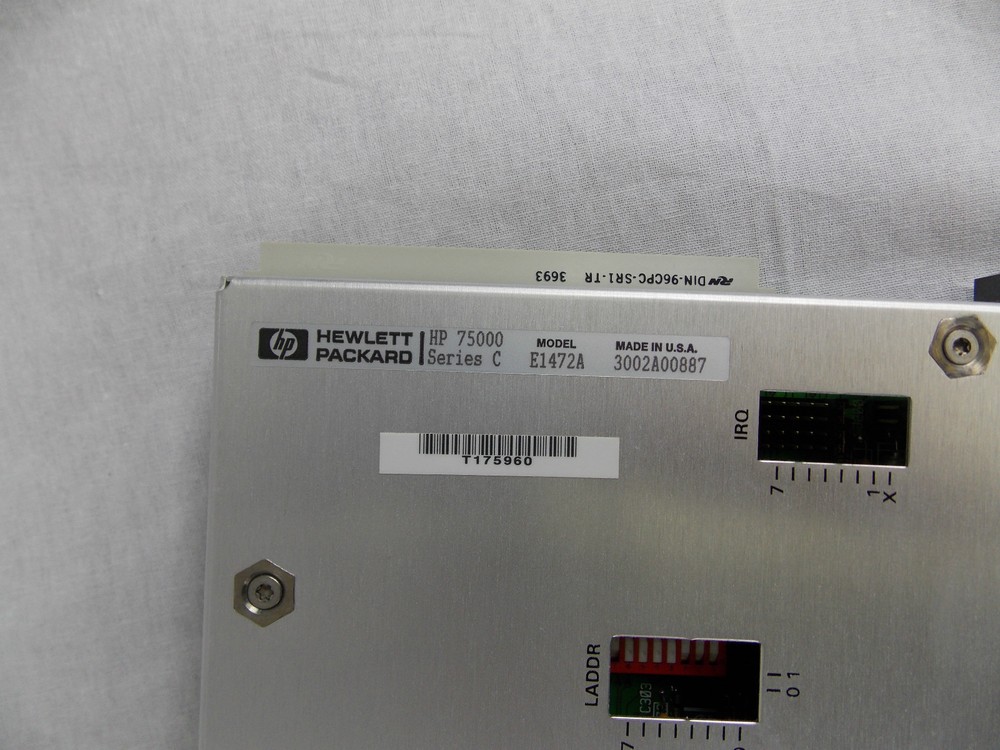 HP AGILENT E1472A 50 OHM MULTIPLEXER VXI