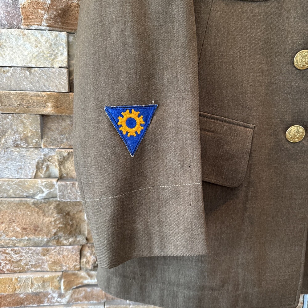 ORIGINAL WWII US ARMY AIR FORCE Jacket 111th With Hat