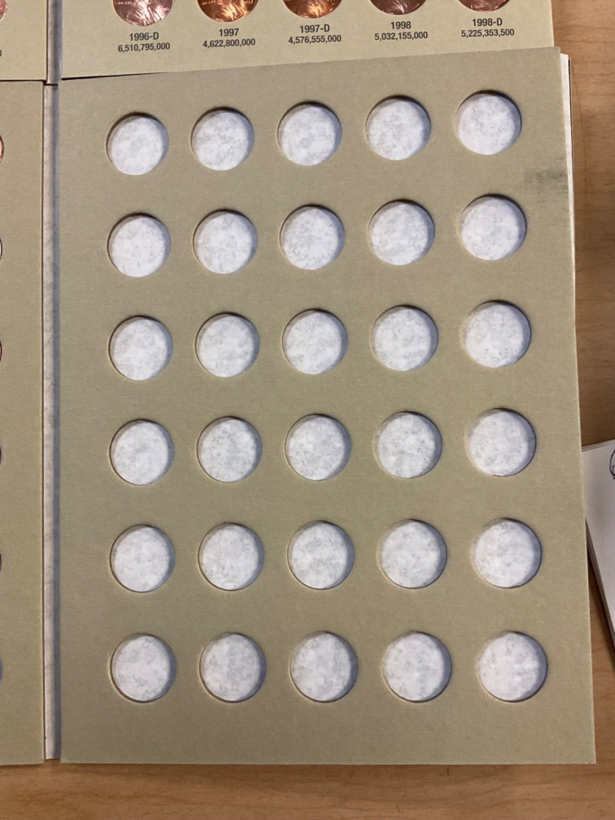 Complete BU Set-Lincoln Mem./Shield Cents 1959 - 2025 in New H.E. Harris Folders