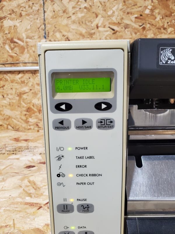 Zebra 140Xi4 Direct Thermal Transfer Barcode Label Printer 140-101-000000