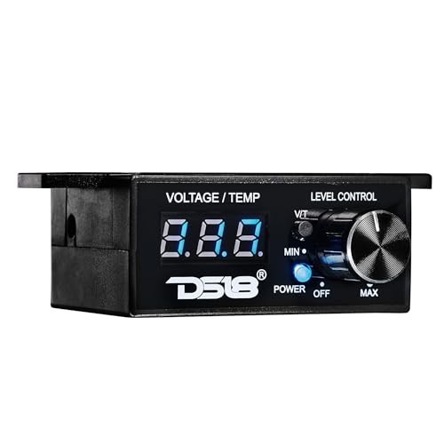 Universal Bass Knob with Volt Meter & Temp Display, Remote Amp Trigger, Digital