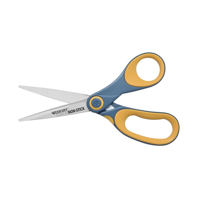Titanium Bonded Non-Stick Straight Scissors Sharp Cutting Tools Office Crafts US
