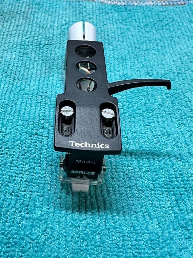 Technics Shure M Cartridge Headshell Record Phonograph Needle Stylus Instrument