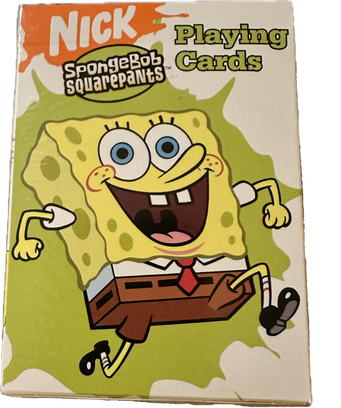 Bicycle Nickelodeon Playing Cards Deck Spongebob Squarepants Ohio Made 2006 Nick