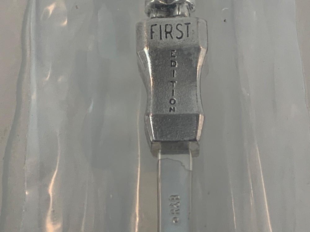 Reed and Barton Silverplate “A Christmas Carol” 1st Edition Spoon with Orig. Box