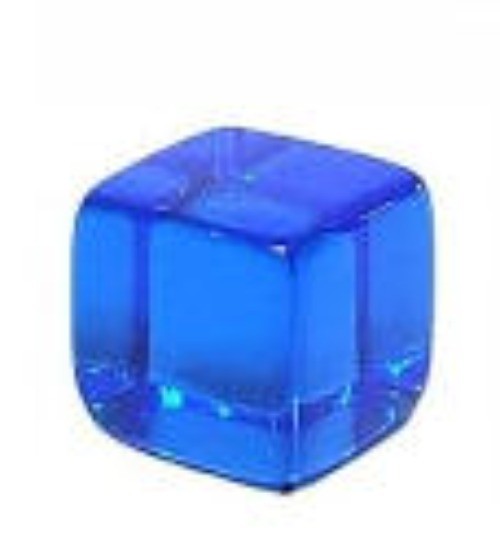 1 pc Centimeter Cubes Toy, used, bule