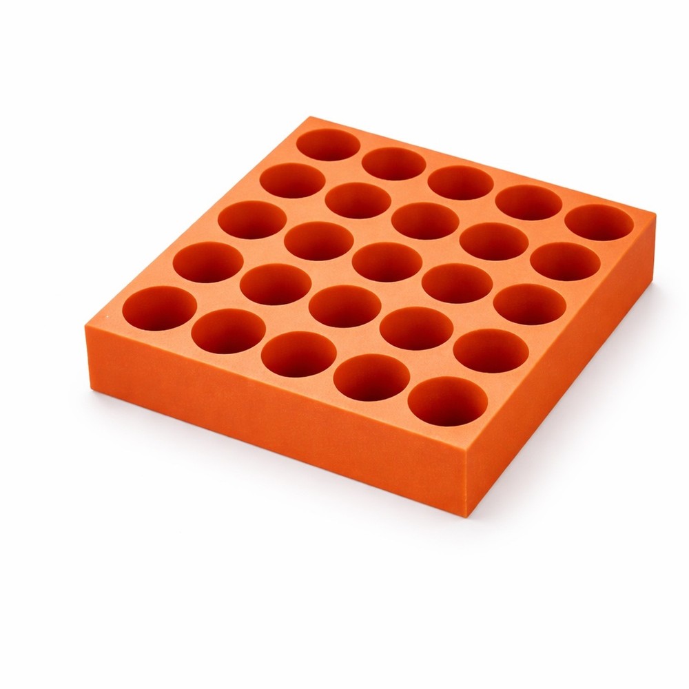 12 Gauge Shotgun Shell Reloading Block 25 Round  Orange Loader Tray Reloader