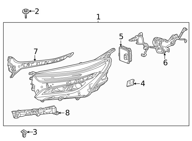 Genuine GM Lower Bracket 84949307