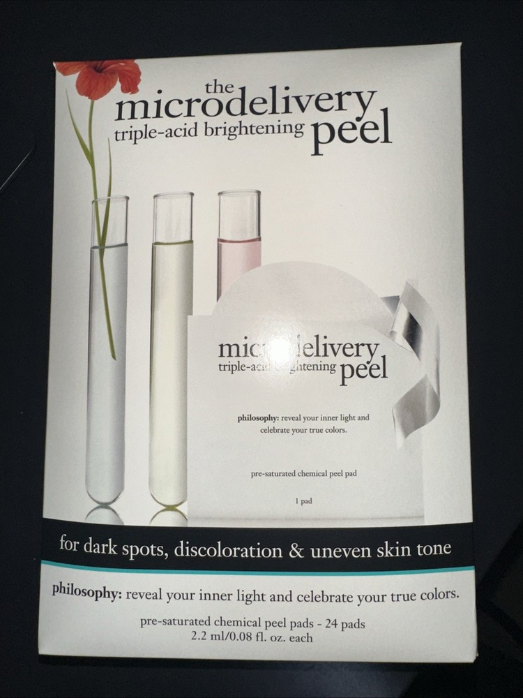 Philosophy Microdelivery 24ct Peel Pads-NEW