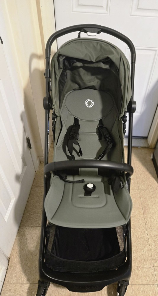 Bugaboo Butterfly Seat Stroller - Forest Green Sun Canopy